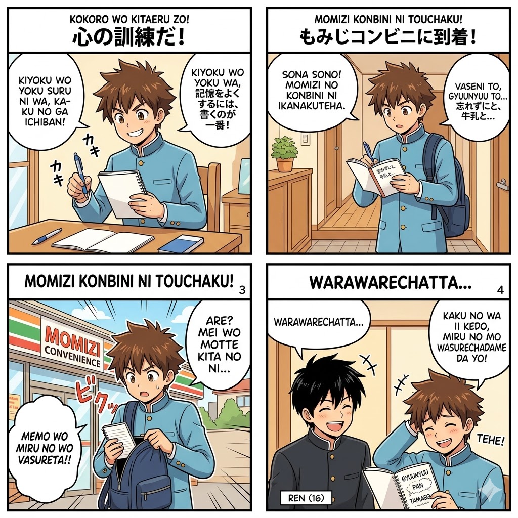 脳を研ぐ。紙とペンで記憶を刻む。