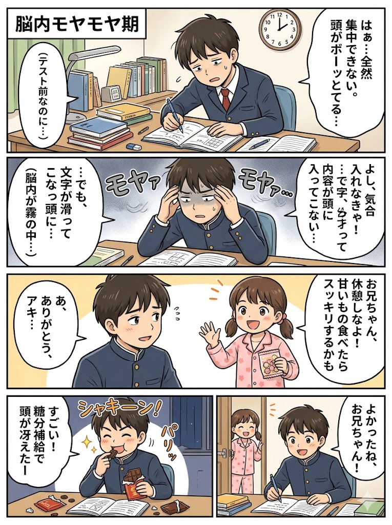 脳の霧、晴れるには?