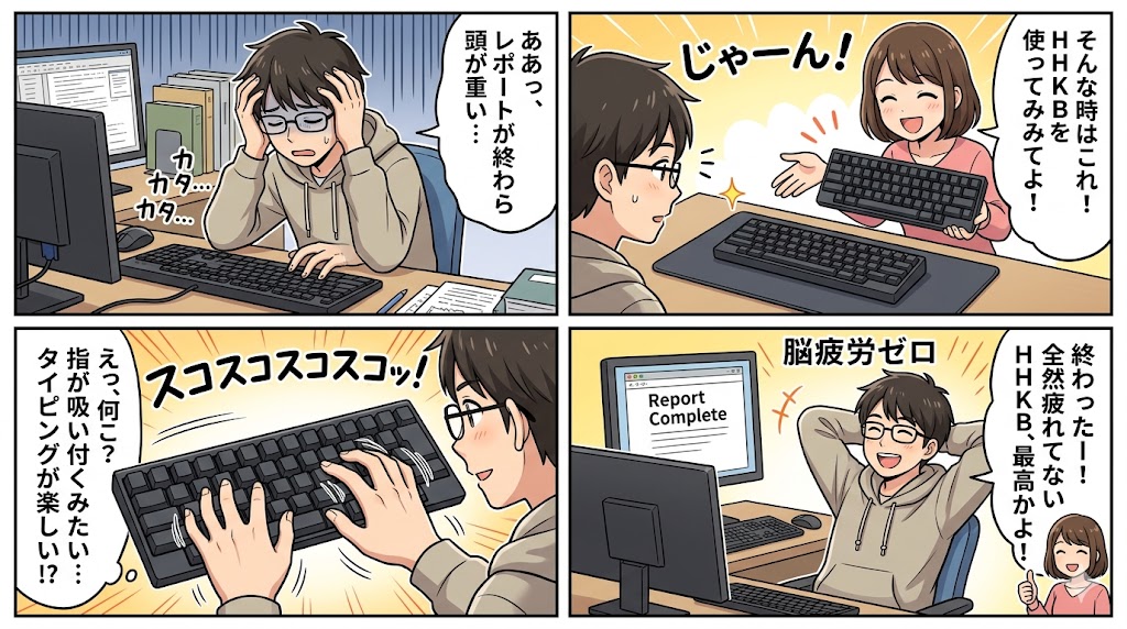 HHKB省力化:脳負荷を削るキー配置