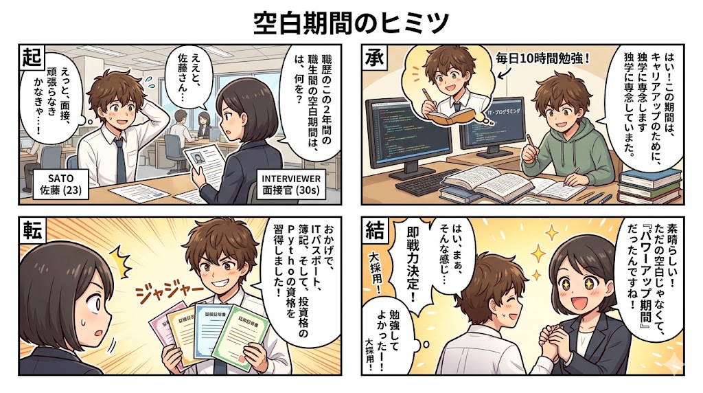 無職期間の資格、嘘にならない書き方
