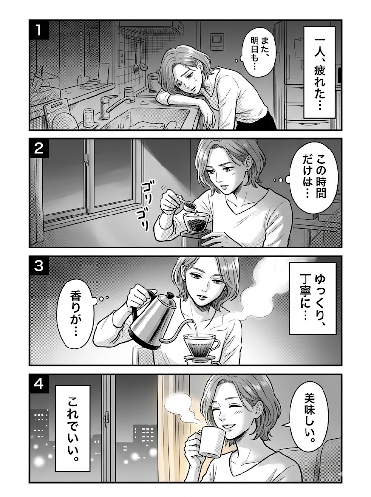 孤独を溶かす、静寂の儀式