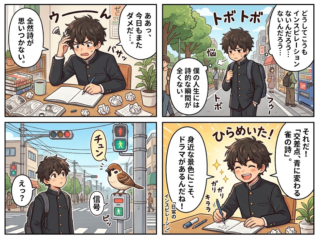 自作詩を魂に宿す感性調整術