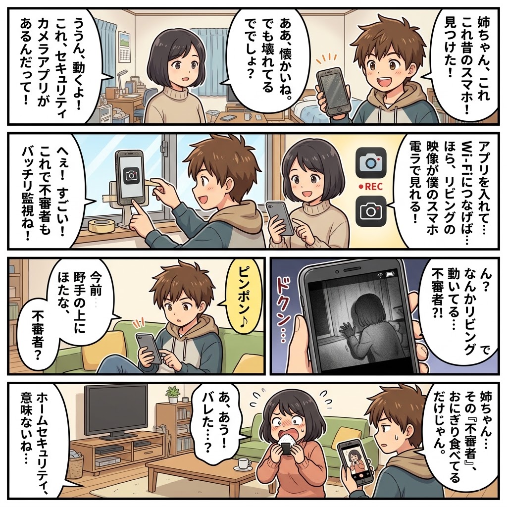 使わなくなったスマホが防犯カメラに!アプリを活用した再利用術と最新のセキュリティ対策を徹底解説