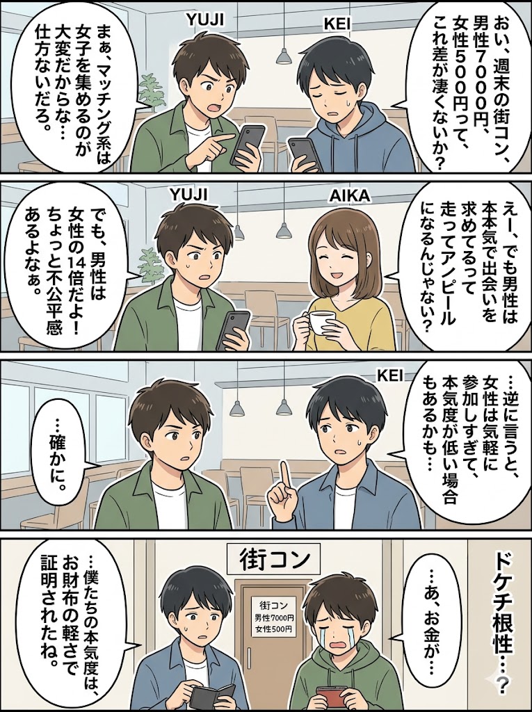 街コン・婚活パーティーはなぜ儲かる?男女の料金格差に隠された集客の裏側と賢い参加術を徹底解説