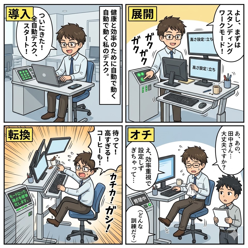デスク自動化の落とし穴