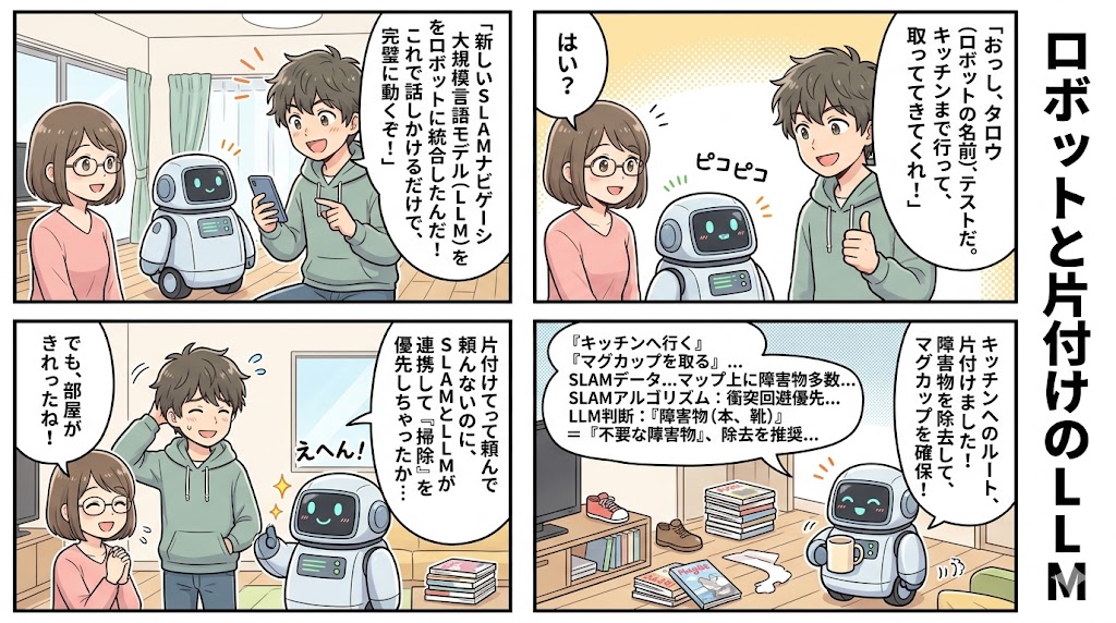 LLMとSLAMの統合解