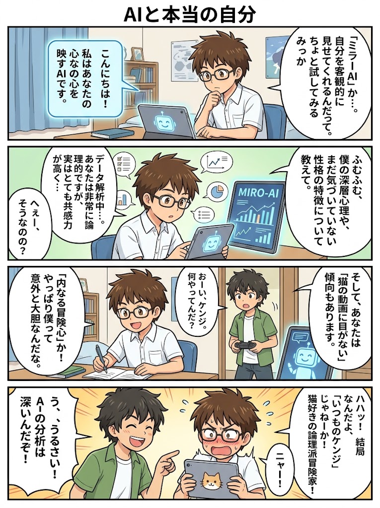 AIを鏡に、個を詠む