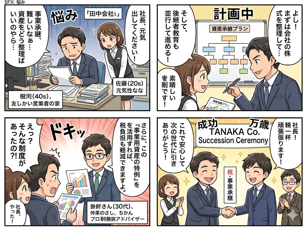 法人で稼ぐ。資産承継の急所