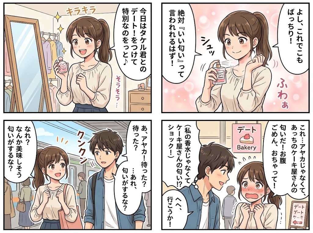 密会に纏う、内緒の香り。