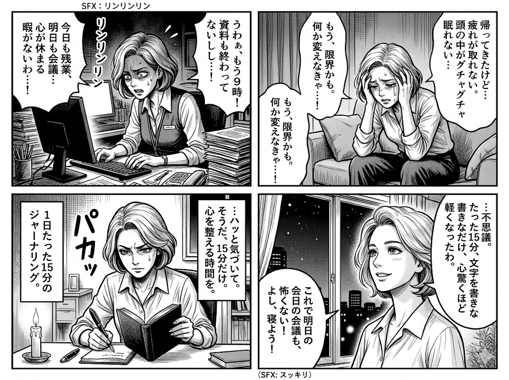 私を取り戻す15分の書く瞑想