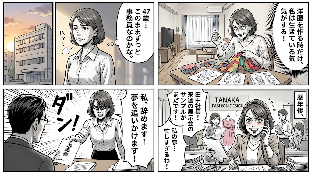 47歳、事務以外で勝つ
