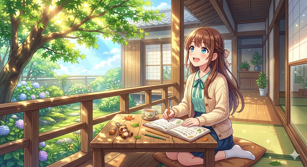 光の揺らぎを詩にする