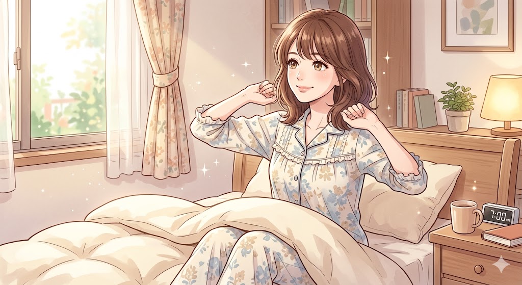 夜10時就寝の肌変化：初日のリアル