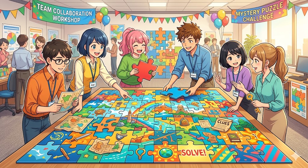 研修をゲームで劇的に変える！謎解きクイズ活用術とファシリテーションの極意を徹底解説