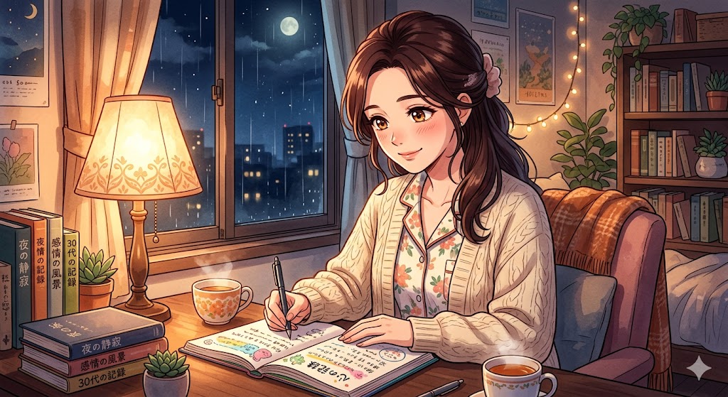 夜の15分、感情に名前を