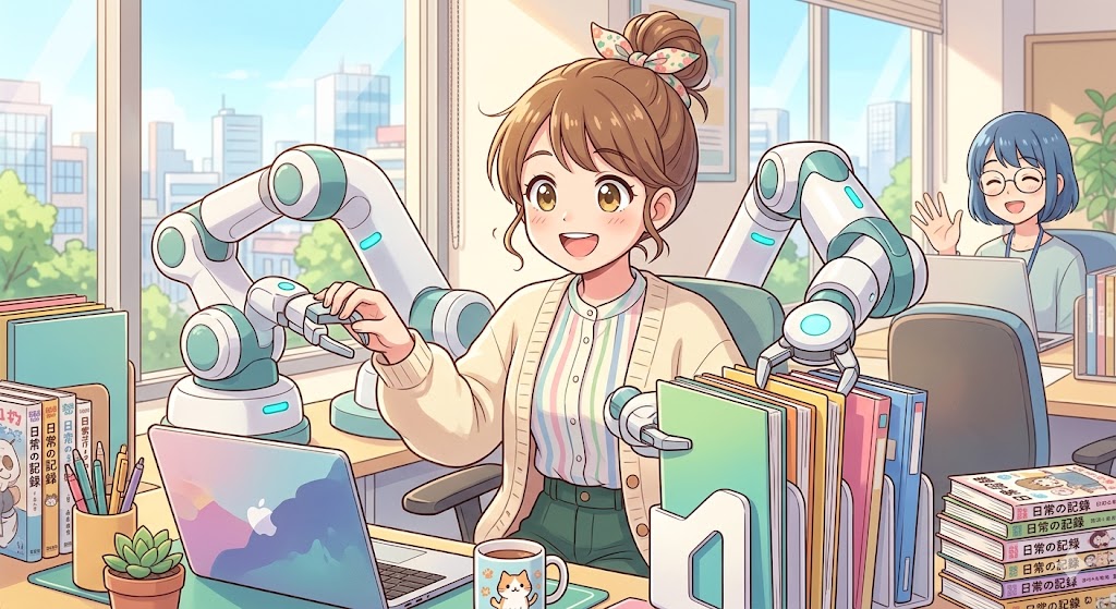 デスク完全自動化の第一歩