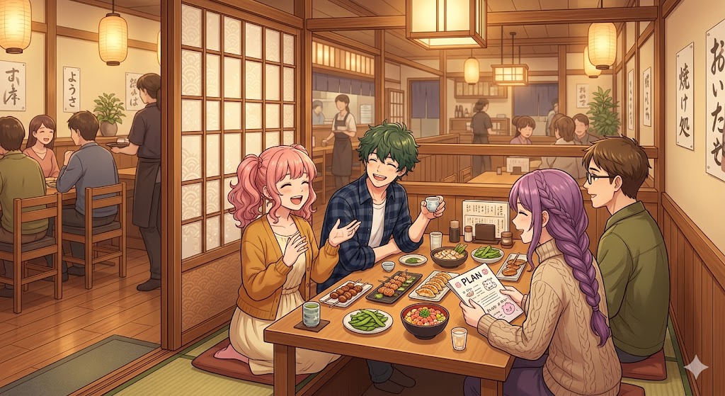 密会レストラン、開店。