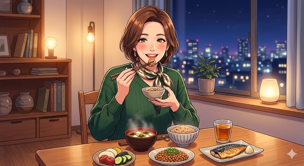 夜10時就寝と発酵食で1ヶ月。40代の肌が蘇った「腸活」リアル記録