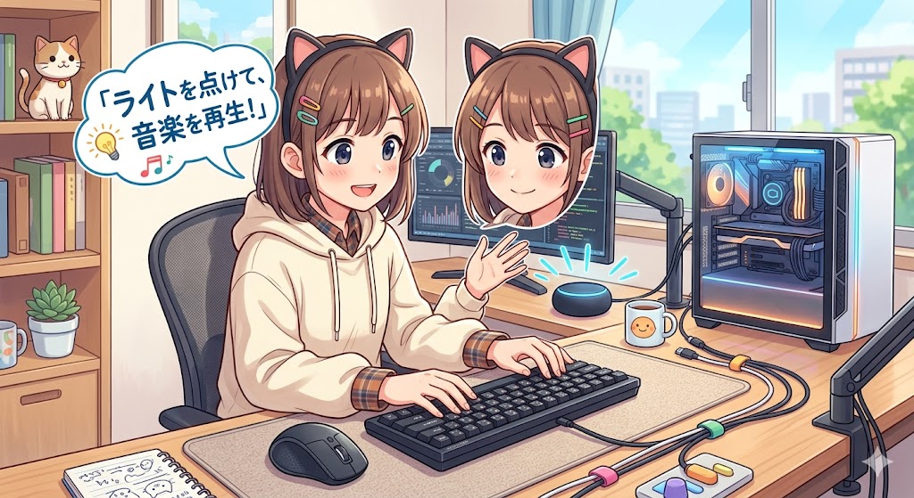指先と声でデスクを支配する。HHKBユーザーが挑むデスク自動化、失敗しない構築法