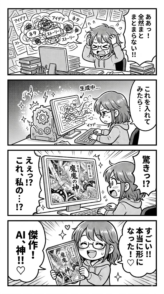 散らかる思考をAIアートに。表現の質を底上げする同期ログ手法