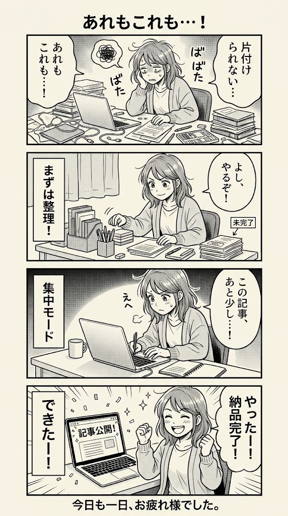 副業の武器を整理する。有料note執筆に向けて動き出した