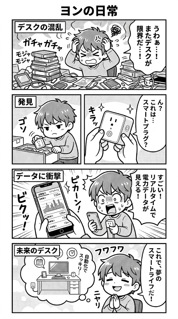 デスク自動化の第一歩。消費電力の見える化から始める環境構築計画