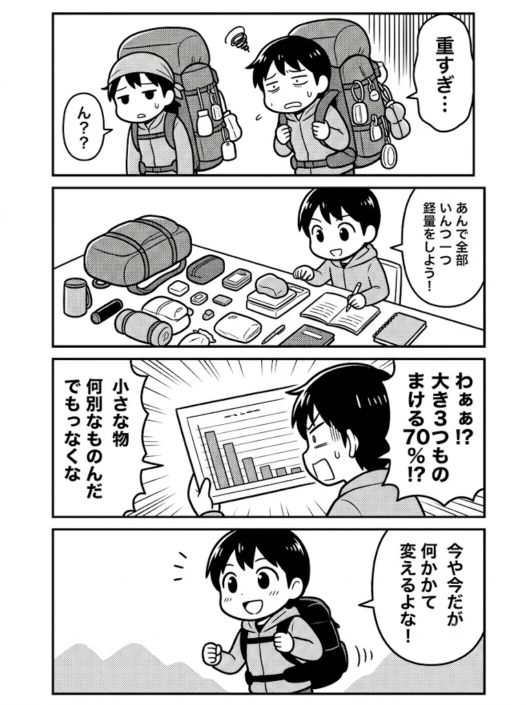 装備を数字に並べ終えて、やっと「何を変えるべきか」が見えてきた