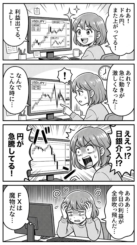 為替の動きを追っていて気づいたこと：USD/JPY Analysis: Yen under pr