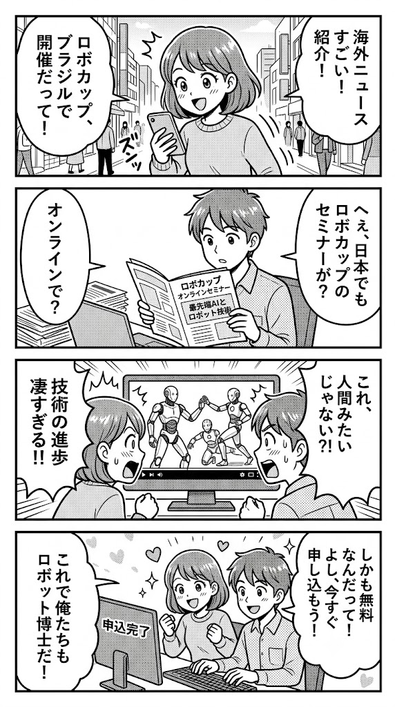 海外のロボット・AIニュースで驚いたこと：【オンラインセミナー#24 先着50名無料】ロボカップはヒュ