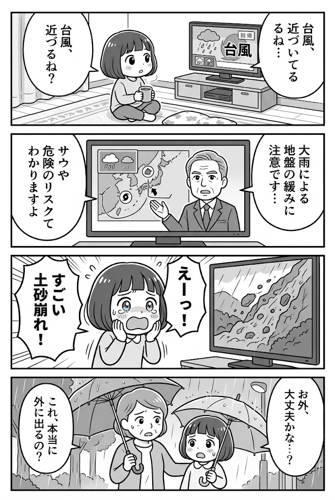 今日の気象ニュースで気になったこと：“陥没”や“土砂災害”各地で被害も…「台風7号」最新情報 -