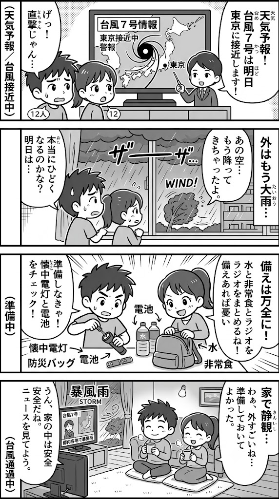 今日の気象ニュースで気になったこと：【東京首都圏】27日（土）夜遅くにかけて「台風7号」関東甲信