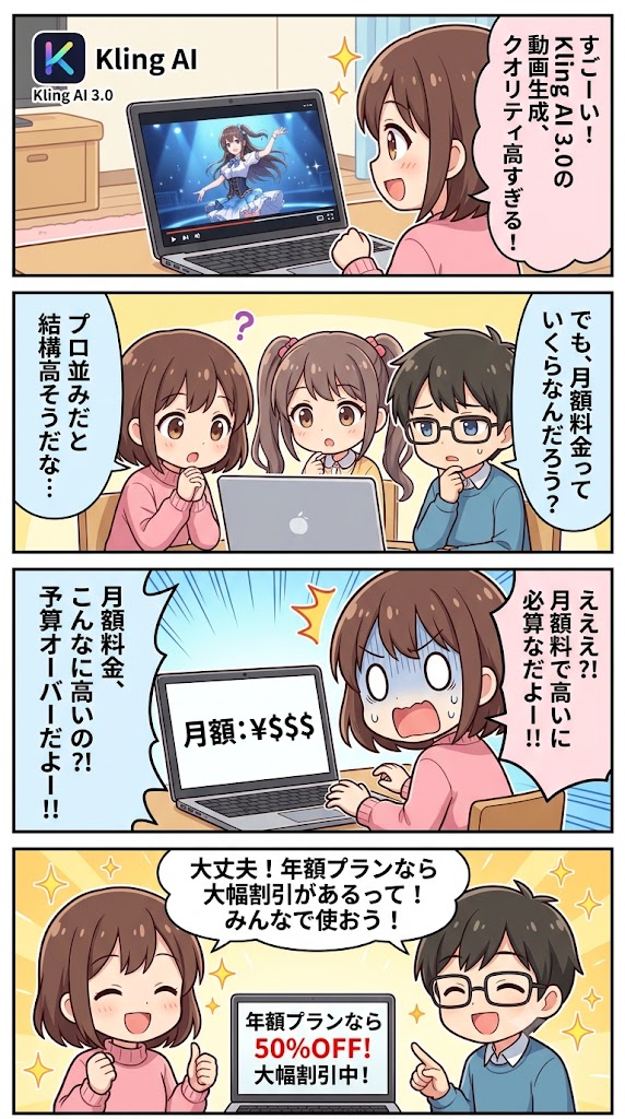Kling AI料金プランと3.0新機能を徹底解説！年払いでお得に動画生成AIを使いこなす方法（2026年最新版）