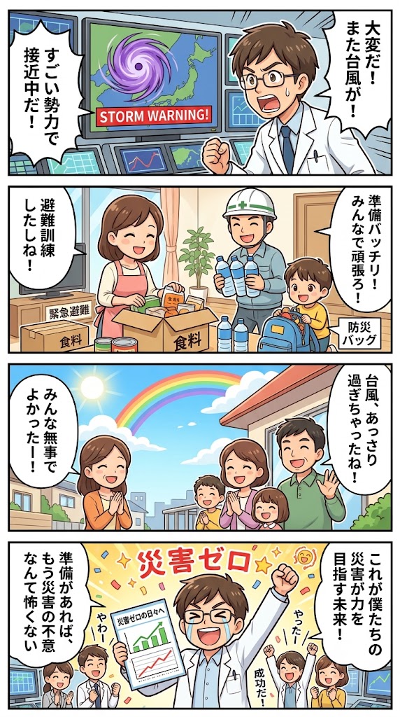 誰も自然災害に驚かされない世界を目指して