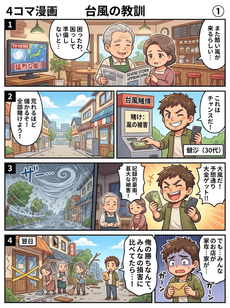 異常気象に賭けることの「真の代償」とは？