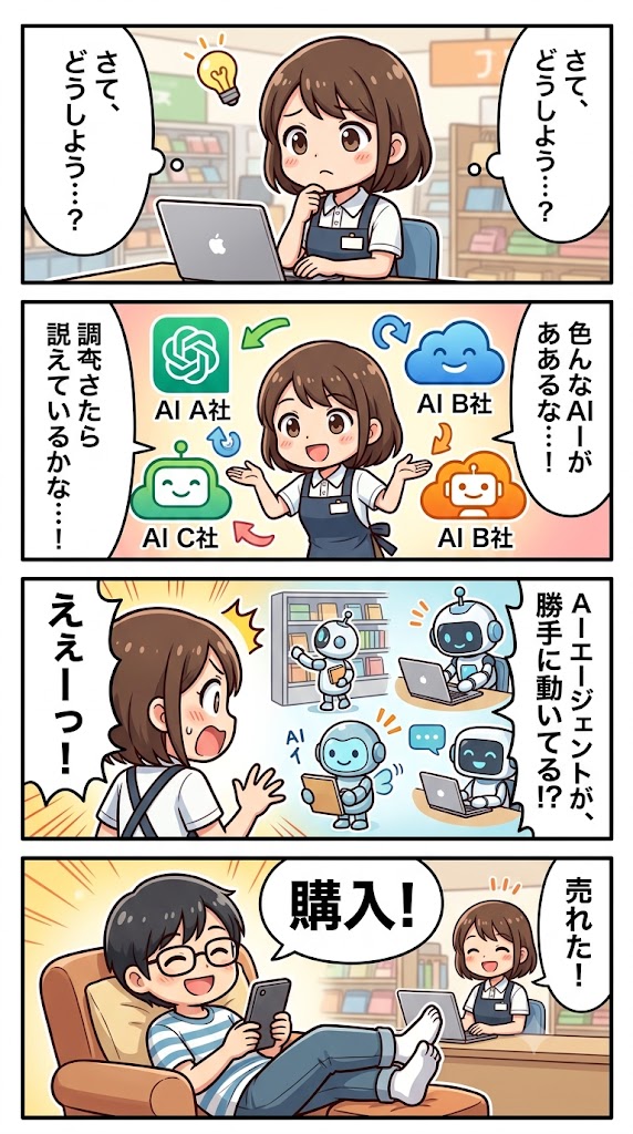 ECコマースの新潮流：Anthropic、OpenAI、Googleが仕掛ける「エージェント型コマース」の現在地