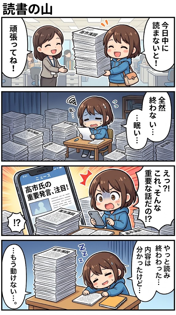 高市演説、全文読んでもた