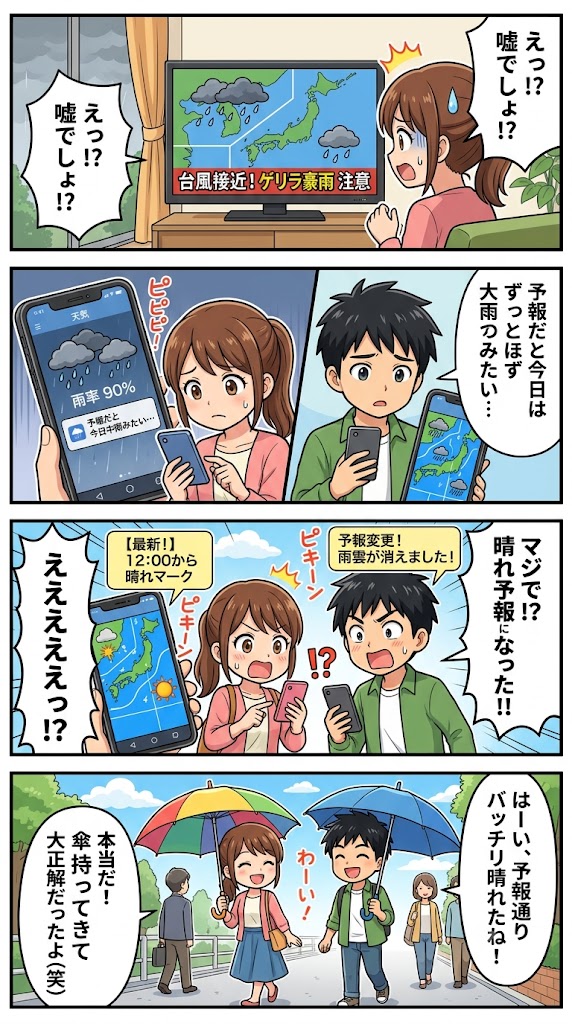 線状降水帯直前予測とは？新しく追加された情報や変更内容を紹介