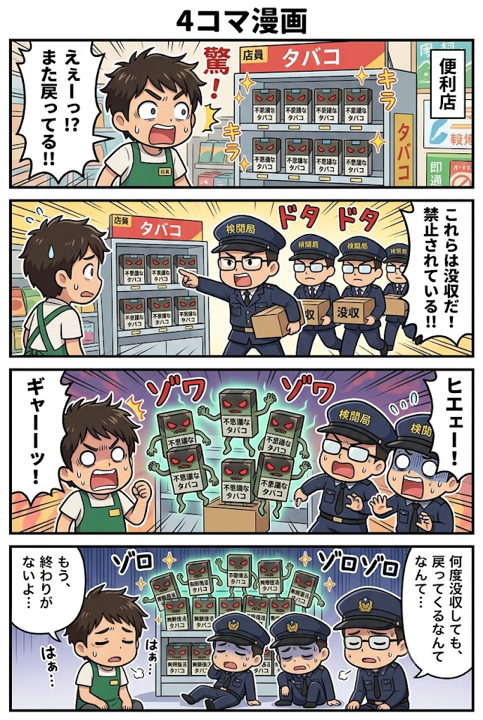 台湾のゾンビたばこ騒動
