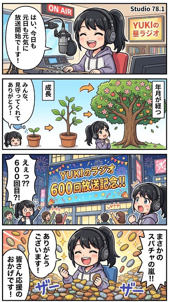 FM軽井沢の私の番組が600回放送突破。長期投資の威力を実感する12年の歳月(ダイヤモンド・ザイ)