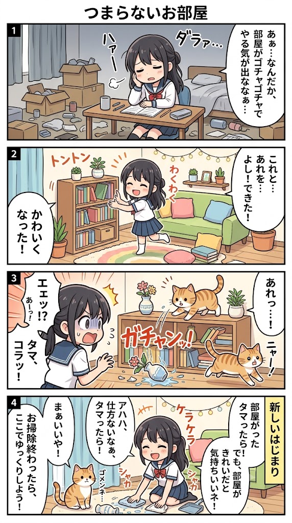 日々是好日、暮らしの模様替え