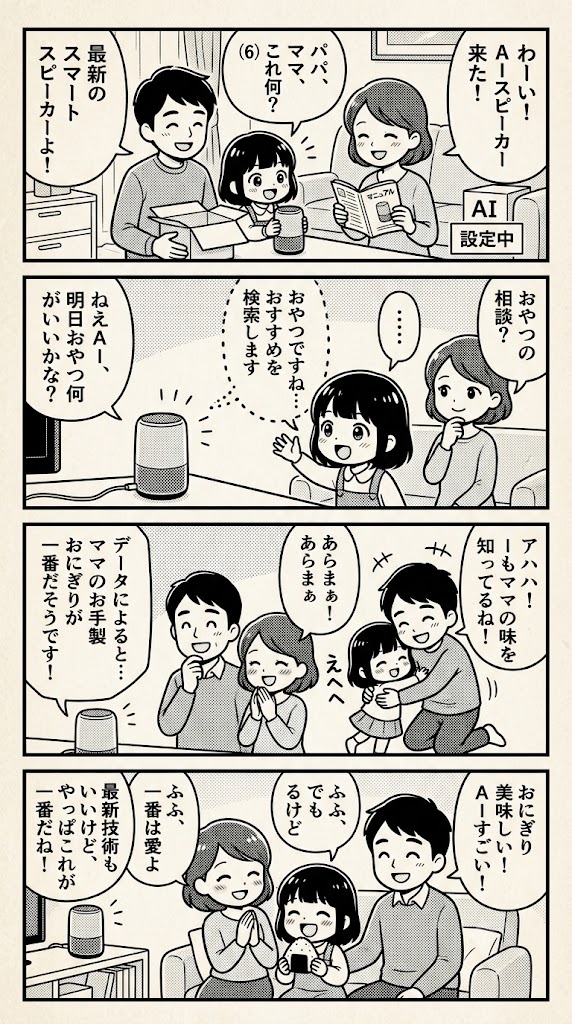 デジタル家電と家族の体温。スマートスピーカー導入記
