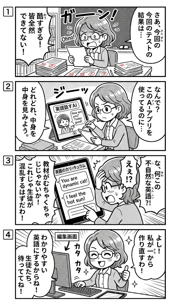 生徒のテスト結果で猛省。AI音声対話カリキュラムの精度を上げるための改善点まとめ