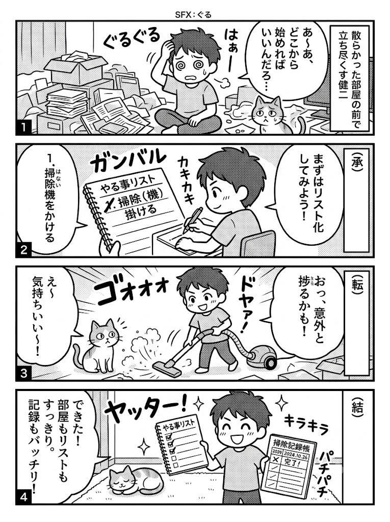 何から始める？」を終わらせる：アイデアを実行に移す最初の3ステップと記録術