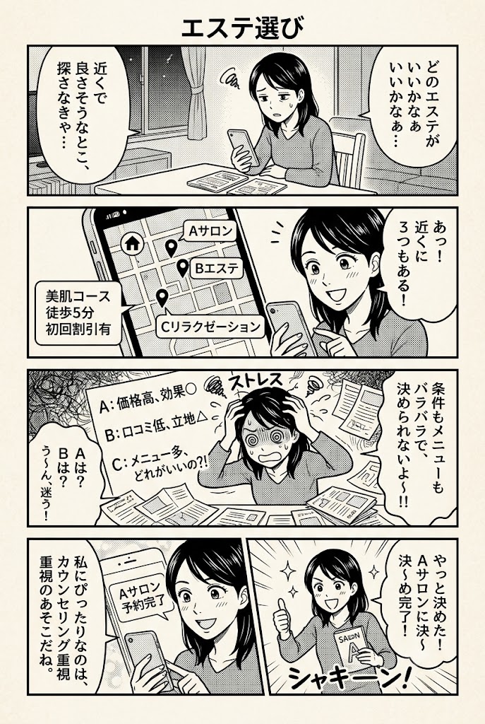 自宅近くで肌診断。専門サロン3選、どう絞り込む？