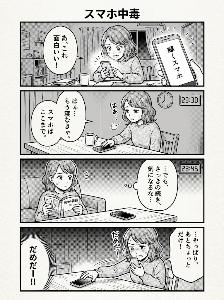 スマホを手放せない私の、静かな闘い