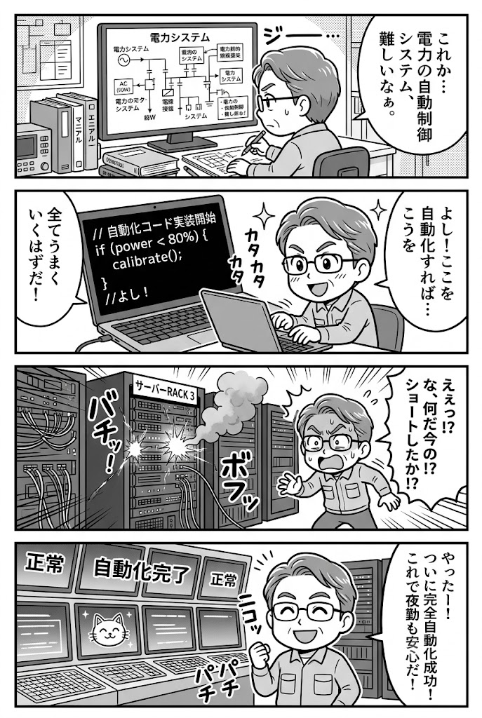 48歳エンジニア、電源系統図から始める自動化計画