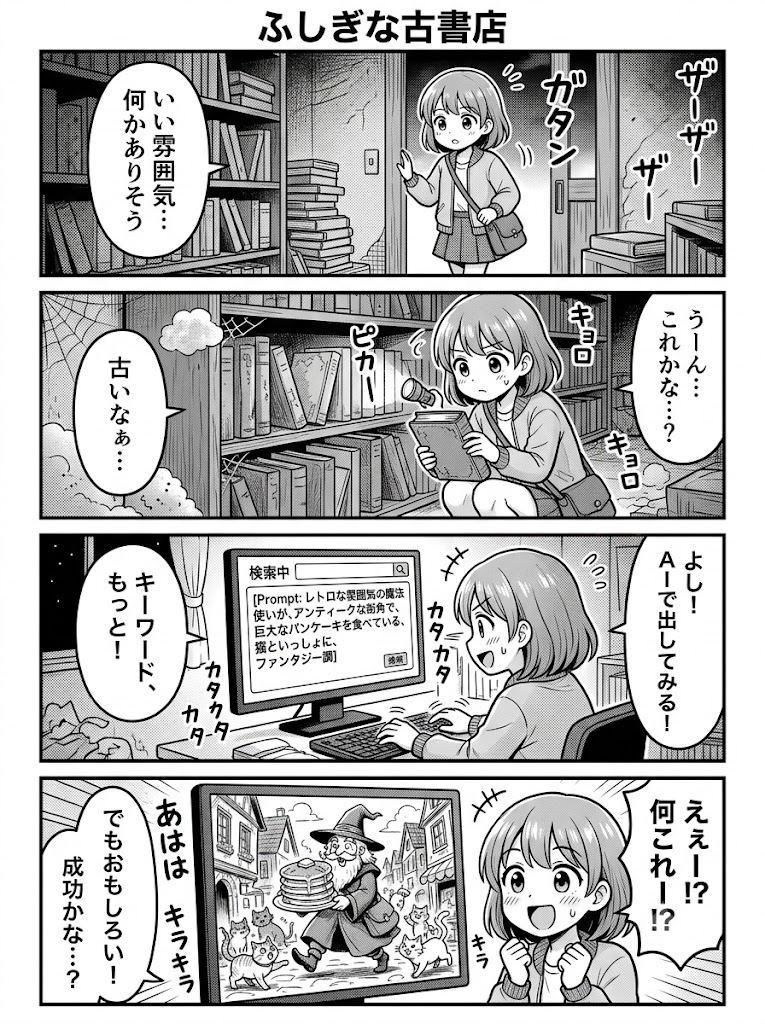 あの薄暗い空間と質感を再現したい。今週末の体験から仕込む呪文の骨組み