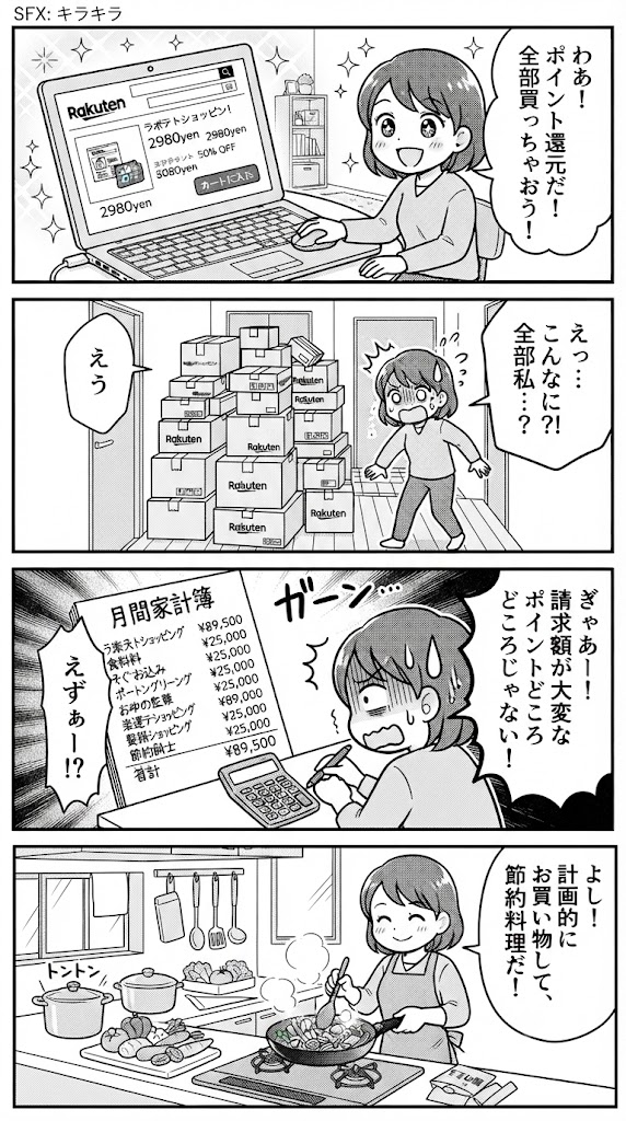 楽天マラソンで食材を爆買い？賢約リストを試して気づいた3つのこと