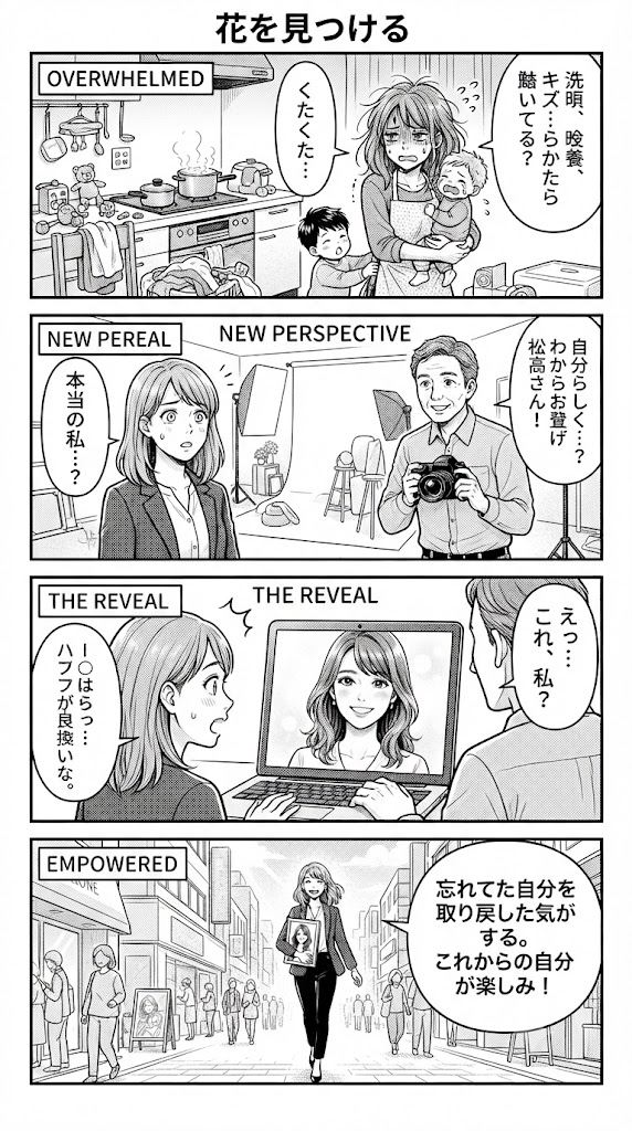 母でも妻でもない私を写真に残して。カメラマンとの対話で見つけたもの