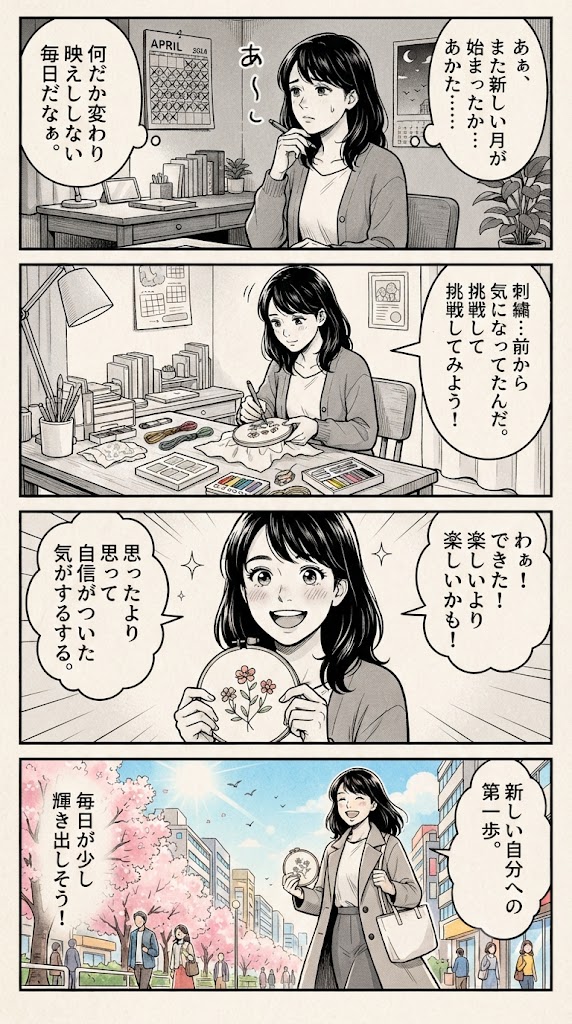 47歳からの再スタート、小さな一歩が未来を変える魔法